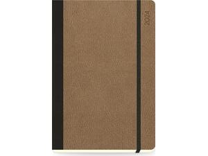 Ημερολόγιο ημερήσιο The Writing Fields Vintage 3900 14x21cm με λάστιχο από ανακυκλωμένο δέρμα Desert Sand